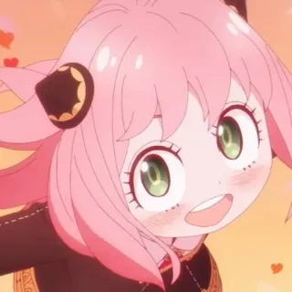 🥜 ffc6445b Anya Forger Spy x Family Anime, Spy x Family, Anya, Anya Forger, Kartun, Lucu telegram sticker