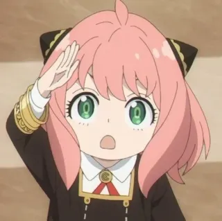 🌺 070be55c Anya Forger Spy x Family Anime, Spy x Family, Anya, Forger, Fofo, Desenho animado telegram sticker