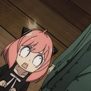 🎟 3b388c3d Anya Forger Spy x Family 动漫, 间谍过家家, 阿尼亚, 阿尼亚·福杰, 可爱, 卡通, 表情包 whatsapp sticker