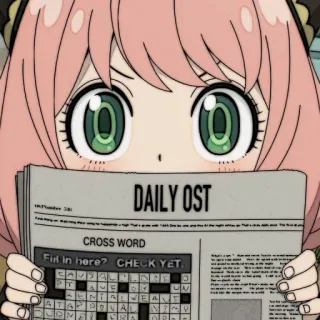 🎟 e7ee99c4 Anya Forger Spy x Family DAILY OST
CROSS WORD
-
Fiil in here? CHECK YET.
SAVSAL
PT
227
EA
D 动漫, 漫画, 阿尼亚, 间谍过家家, 卡通, 报纸 whatsapp sticker