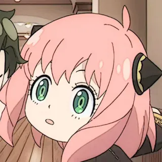 🧸 df7ac9eb Anya Forger Spy × Family anime, spy family, anya forger, cartoon, cute, character, fanart telegram sticker