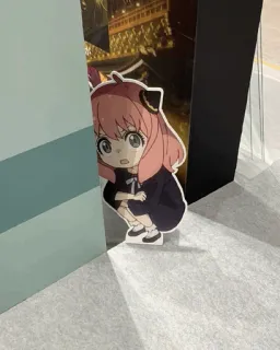 🥜 4393fc2c Anya Forger Spy x Family Anime, Manga, Kartun, Anya Forger, Spy x Family, Karakter, Lucu telegram sticker