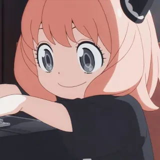 🥜 6c4734b3 Anya Forger Spy × Family Anime, Spy x Family, Anya Forger, imut, Kartun, Fanart telegram sticker