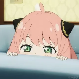 Anya Forger || @GreySunders telegram stickers