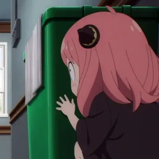 🧐 2bdfd774 Anya Forger Spy x Family 애니메이션, 스파이 패밀리, 아냐 포저, 카와이, 만화, 귀여운, TV 프로그램 telegram sticker