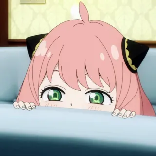 😙 4063869c Anya Forger Spy × Family 애니메이션, 스파이 패밀리, 아냐, 포저, 귀여운, 만화 telegram sticker