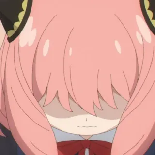 🥜 6f397d71 Anya Forger Spy x Family 애니메이션, 스파이 패밀리, 아냐, 아냐 포저, 귀여운, 만화, 소녀 telegram sticker