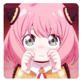 🍥 bf5dfcca Anya Forger Spy × Family Anime, Manga, Lucu, Spy x Family, Anya Forger, Chibi, Fanart whatsapp sticker