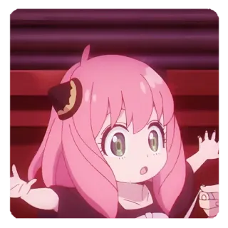 🍥 fc727037 Anya Forger Spy × Family Anime, Kartun, Gadis, Spy x Family, Anya Forger, Imut whatsapp sticker