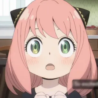 🍄 ad2c2091 Anya Forger Spy × Family 动漫, 卡通, 角色, 可爱, 阿尼亚, 福杰 telegram sticker