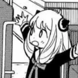 🥁 0b5cb360 Anya Forger Spy x Family Anime, Spy x Family, Anya Forger, Lucu, Manga, Kartun telegram sticker