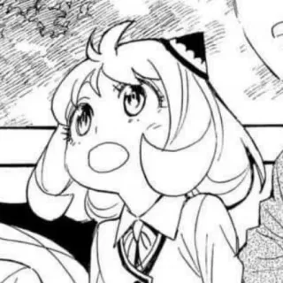 🥁 23056d22 Anya Forger Spy x Family Anime, Manga, Spy x Family, Anya Forger, Kartun, Lucu, Karakter telegram sticker