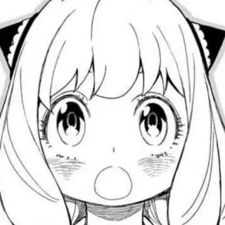 🥁 590e9c48 Anya Forger Spy x Family Anime, Manga, Spy x Family, Anya, Forger telegram sticker