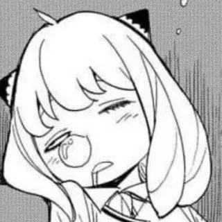 🥁 89fc5380 Anya Forger Spy x Family Anime, Manga, Spy x Family, Anya, Forger, Lucu, Lelah, Capek telegram sticker