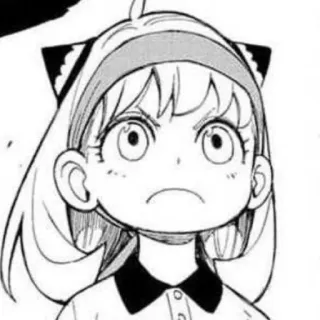 🥁 9a406bbe Anya Forger Spy x Family Anya, Spy x Family, Anime, Manga, Marah, Lucu telegram sticker