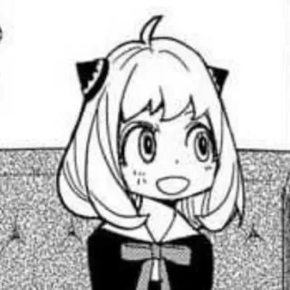 🥁 dd9750bc Anya Forger Spy x Family Anime, Kartun, Manga, Spy x Family, Anya Forger telegram sticker
