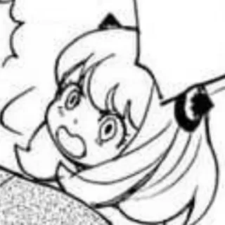 🥁 fff4db83 Anya Forger Spy x Family anya, spy x family, anime, karakter, kartun, imut, lucu telegram sticker