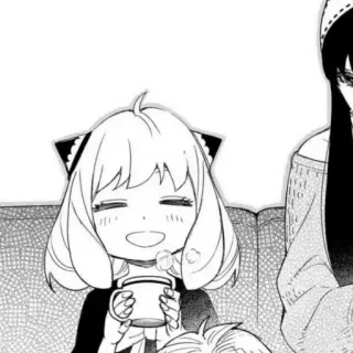 💞 1d189a79 Anya Forger Spy x Family 间谍过家家, 阿尼亚, 卡通, 电视剧, 可爱, 小孩 telegram sticker