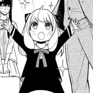 💞 38fc9609 Anya Forger Spy x Family 动漫, 漫画, 间谍过家家, 阿尼亚·福杰, 可爱, 卡哇伊 telegram sticker