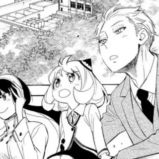 💞 51b110db Anya Forger Spy x Family 动漫, 家庭, 间谍, 卡通, 福杰一家 telegram sticker