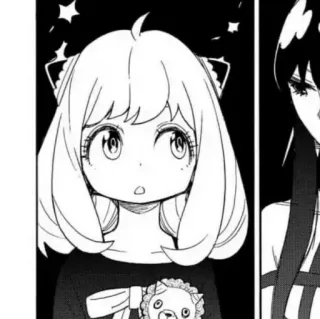 💞 588baebd Anya Forger Spy x Family 动漫, 漫画, 卡通, 间谍过家家, 阿尼亚·福杰, 可爱 telegram sticker