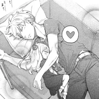 💞 8a230fa9 Anya Forger Spy x Family 动漫, 间谍过家家, 漫画, 家庭, 可爱, 福杰一家 telegram sticker