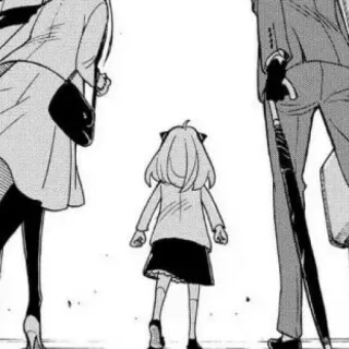 💞 a49d3e0b Anya Spy x Family 动漫, 间谍过家家, 阿尼亚, 家庭, 漫画, 可爱, 卡通 telegram sticker