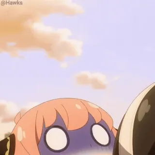 ❤️ 356fe0bf Anya Forger Spy x Family Anime, Scioccato, Reazione, Spy x Family, Anya Forger telegram sticker