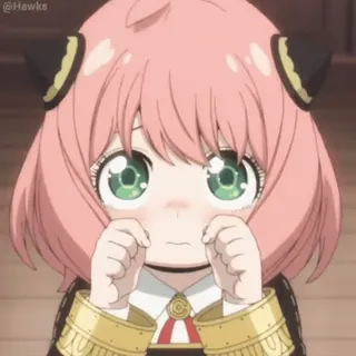 🥺 35fabaab Anya Forger Spy x Family Anya Forger, Anime, Spy x Family, Cartone animato, Carino, Fanart telegram sticker