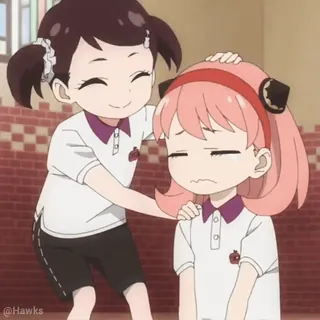 ❤️ 5028a661 Anya Spy x Family Anime, Ragazza, Carina, Spy x Family, Anya Forger, Cartoni animati telegram sticker