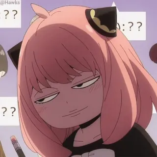 😏 530e99c3 Anya Forger Spy x Family ??? Anime, Cartone animato, Divertente, Meme, Espressione, Anya, Spy x Family telegram sticker