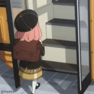 🤣 a6b59d2f Anya Forger Spy x Family Anime, Cartone animato, Personaggio, Scolara, Spy x Family, Anya Forger telegram sticker