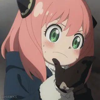 😥 d9196798 Anya Forger Spy x Family Anime, Cartone animato, Bambino/a, Ragazza, Anya, Spy x Family telegram sticker