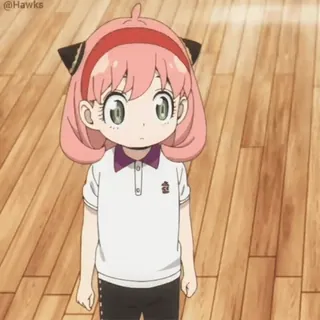 😏 fa475e15 Anya Forger Spy x Family anime, Spy x Family, Anya Forger, carina, cartoni animati, ragazza telegram sticker