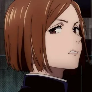 🔨 55bc1e76 Nobara Kugisaki Jujutsu Kaisen อนิเมะ, มังงะ, ตัวละคร, โนบาระ, คุกิซากิ whatsapp sticker