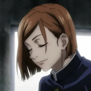 🔨 656f7b26 Nobara Kugisaki Jujutsu Kaisen อนิเมะ, มังงะ, ตัวละคร, โนบาระ, คุกิซากิ whatsapp sticker