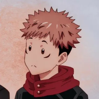 🦨 734734c5 Yuji Itadori Jujutsu Kaisen อนิเมะ, มังงะ, ยูจิ, อิตาโดริ, มหาเวทย์ผนึกมาร, ไคเซ็น whatsapp sticker