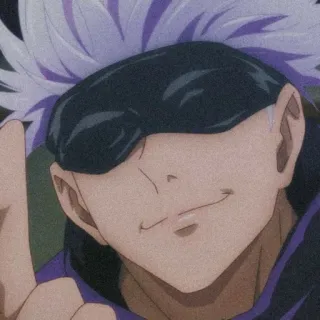 🥢 a4253842 Satoru Gojo Jujutsu Kaisen อนิเมะ, มังงะ, โกโจ, ซาโตรุ, มหาเวทย์ผนึกมาร, พ่อมด whatsapp sticker