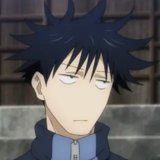 😑 a5255736 Megumi Fushiguro Jujutsu Kaisen อนิเมะ, มังงะ, ตัวละคร, เมกุมิ, ฟุชิกุโระ whatsapp sticker