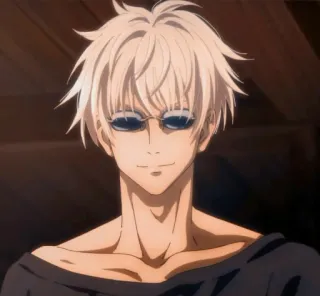 🥢 dbd75d68 Satoru Gojo Jujutsu Kaisen อนิเมะ, โกโจ, ซาโตรุ, มหาเวทย์ผนึกมาร, มหาเวทย์ whatsapp sticker