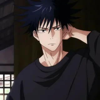 😑 e1a85d6e Megumi Fushiguro Jujutsu Kaisen อนิเมะ, โชเน็น, ตัวละคร, เมกุมิ, ฟุชิกุโระ whatsapp sticker