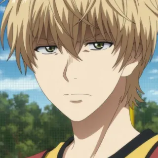 ⚽️ 03dd9358 アニメ, キャラクター, ポートレート, 少年 telegram sticker