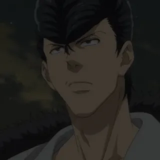 ⚽️ 15cd7d98 アニメ, キャラクター, ポートレート, 男性 telegram sticker