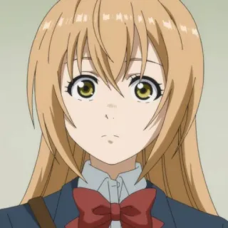 ⚽️ 546456c3 アニメ, 女の子, 制服, ポートレート, 漫画 telegram sticker