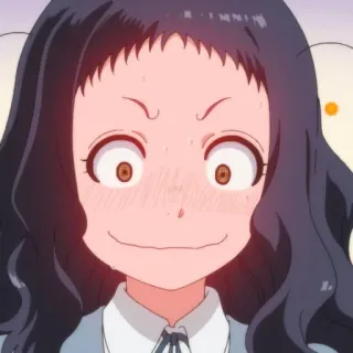⚽️ 636a8e01 アニメ, 漫画, キャラクター, 女の子, 表情 telegram sticker