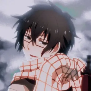 😃 079c5e99 อนิเมะ, การ์ตูน, แว่นตา, ผู้ชาย, ตัวละคร telegram sticker