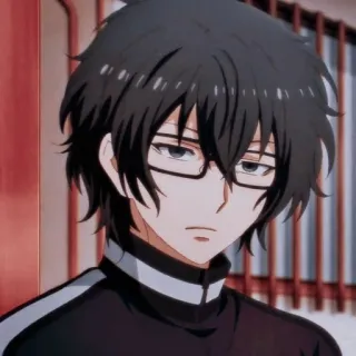 😕 4386574f อนิเมะ, แว่นตา, ผมดำ, ผู้ชาย, จริงจัง, ภาพเหมือน, โอตาคุ, อนิเมชั่น, การ์ตูน telegram sticker