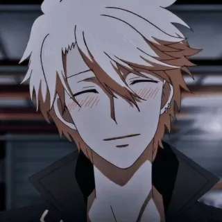 😊 b5668069 อนิเมะ, การ์ตูน, ตัวละคร, ภาพเหมือน, ยิ้ม, เด็กผู้ชาย telegram sticker