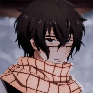 🙄 def5474f อนิเมะ, ผู้ชาย, แว่นตา, ผ้าพันคอ, ตัวละคร, ผู้ชาย telegram sticker