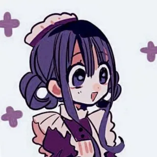 😃 fff654d8 Yako Toilet-Bound Hanako-kun anime, manga, toilet-bound hanako-kun, yako, cute, cartoon telegram sticker